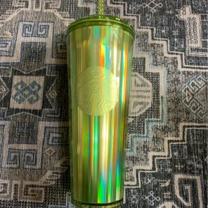 Starbucks kaleidoscope lime tumbler
